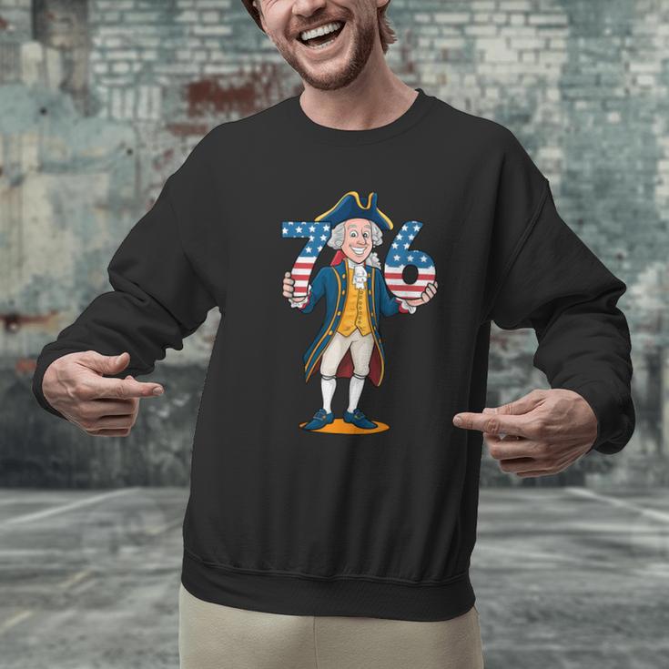 Six Seven 6 7 7 6 George Washington Teacher American Men Graphic Sweatshirt, gift for family, gift for coworker Six Seven 6 7 7 6 George Washington Teacher American Men Graphic Sweatshirt, gift for family, gift for coworker
