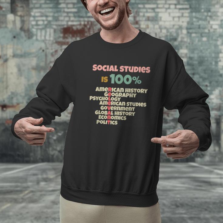 Social Studies Is Relevant History Teacher History Buff Men Graphic Sweatshirt, History Teacher Sweatshirts, gift for family, gift for coworker
