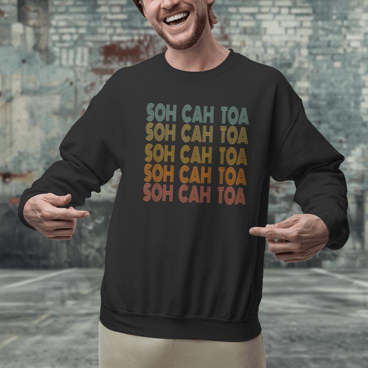 SOH CAH TOA SOHCAHTOA Trigonometry Math Parody Teacher Men Women Kids Men Graphic Sweatshirt, gift for family, gift for coworker
