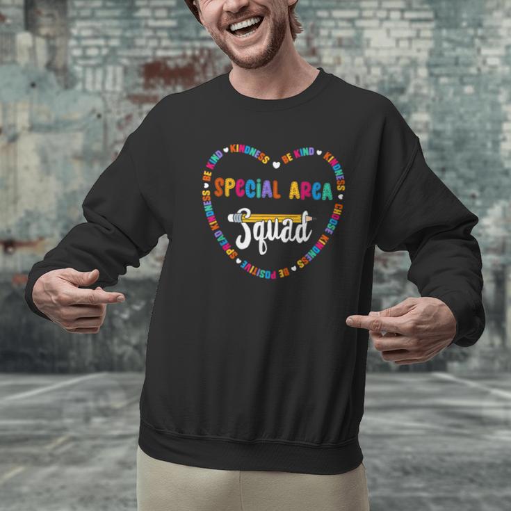 Special Area Squad Team Be Kind School Special Area Teacher Men Women Kids Men Graphic Sweatshirt, gift for family, gift for coworker