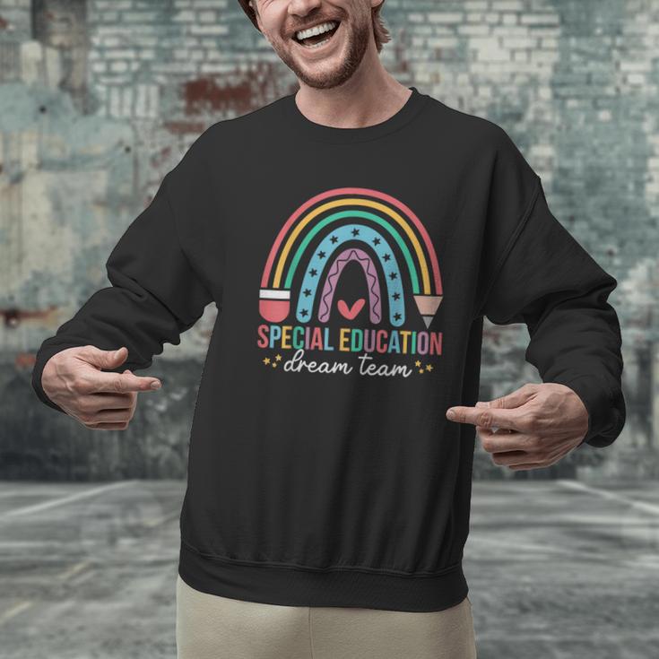 Special Education Dream Team Rainbow SPED Teacher Autism Men Graphic Sweatshirt, gift for family, gift for coworker Special Education Dream Team Rainbow SPED Teacher Autism Men Graphic Sweatshirt, gift for family, gift for coworker