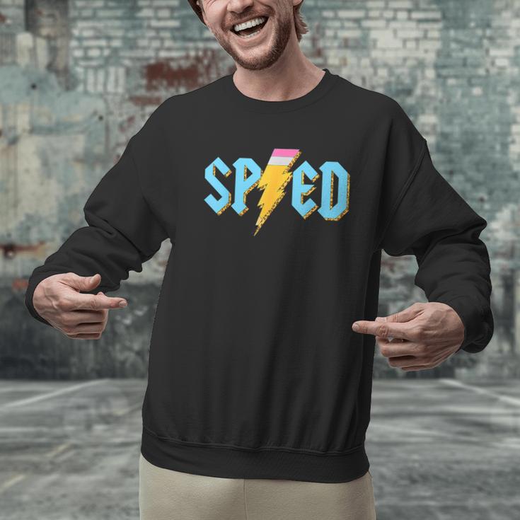 Special Education SPED Rocks Teacher Back To School Rock Men Graphic Sweatshirt, gift for family, gift for coworker Special Education SPED Rocks Teacher Back To School Rock Men Graphic Sweatshirt, gift for family, gift for coworker