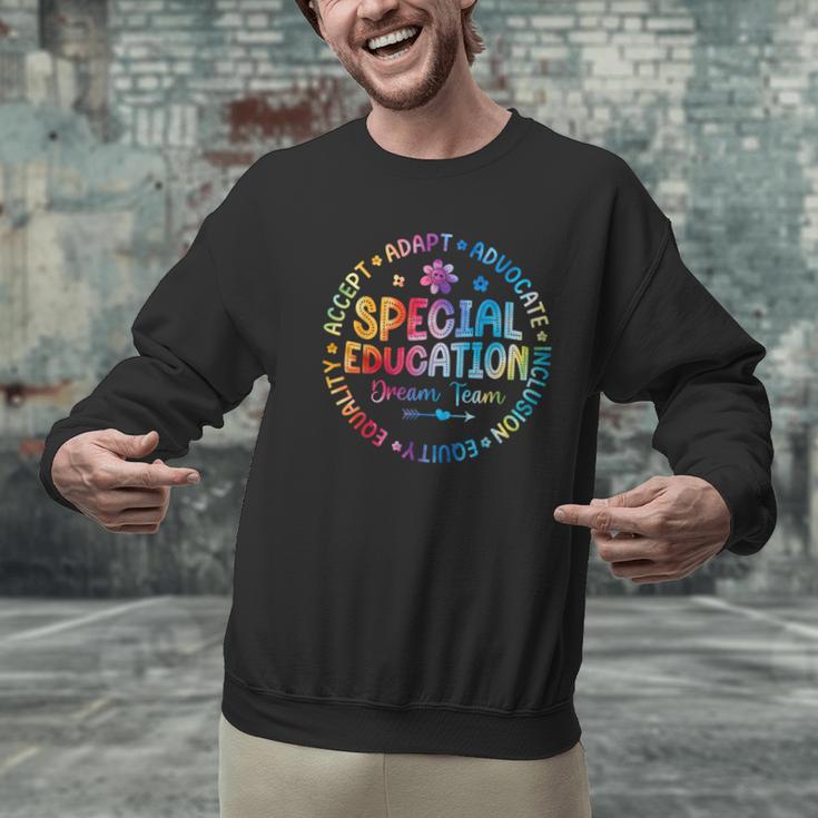 Special Education Squad Dream Team SPED Teacher Back School Men Graphic Sweatshirt, gift for family, gift for coworker
