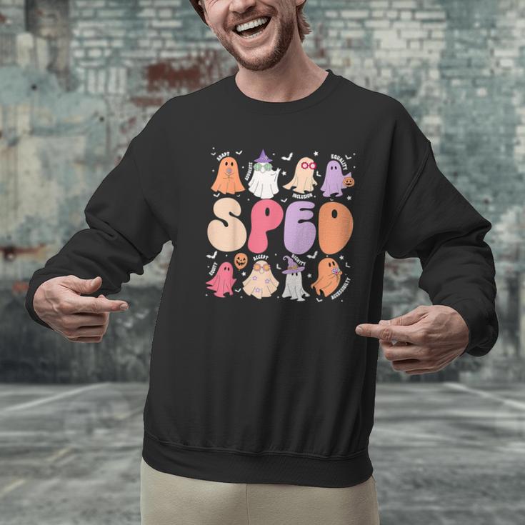 Special Education Teacher Ghosts Halloween SPED Teacher Men Graphic Sweatshirt, gift for family, gift for coworker Special Education Teacher Ghosts Halloween SPED Teacher Men Graphic Sweatshirt, gift for family, gift for coworker