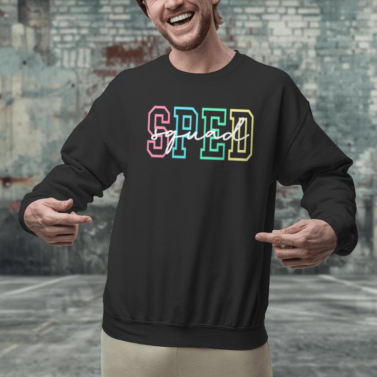 SPED Squad Team SPED Teacher Special Education Teacher Men Graphic Sweatshirt, gift for family, gift for coworker SPED Squad Team SPED Teacher Special Education Teacher Men Graphic Sweatshirt, gift for family, gift for coworker