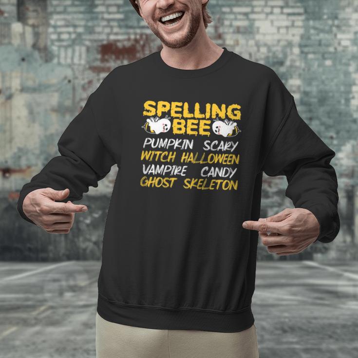 Spelling Bee Costume For a Halloween Teacher Pun Women Men Graphic Sweatshirt, gift for family, gift for coworker Spelling Bee Costume For a Halloween Teacher Pun Women Men Graphic Sweatshirt, gift for family, gift for coworker