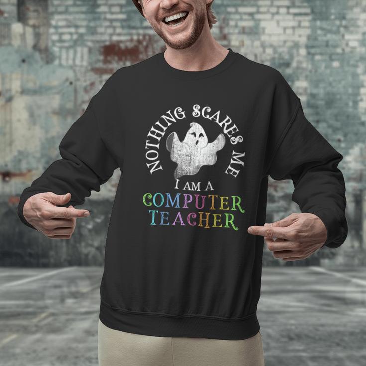 This Is My Spooky COMPUTER TEACHER Costume Don't Scare Me Men Graphic Sweatshirt, gift for family, gift for coworker This Is My Spooky COMPUTER TEACHER Costume Don't Scare Me Men Graphic Sweatshirt, gift for family, gift for coworker