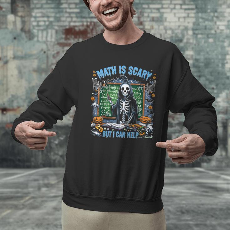 Spooky Halloween Math Teacher Men Graphic Sweatshirt, gift for family, gift for coworker Spooky Halloween Math Teacher Men Graphic Sweatshirt, gift for family, gift for coworker