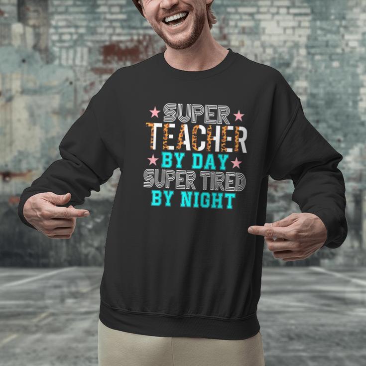 Super Teacher By Day Super Tired By Night Superhero Teacher Men Women Men Graphic Sweatshirt, Super Teacher Sweatshirts, gift for family, gift for coworker Super Teacher By Day Super Tired By Night Superhero Teacher Men Women Men Graphic Sweatshirt, Super Teacher Sweatshirts, gift for family, gift for coworker