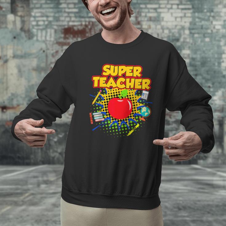 Superhero Teacher Appreciation Teaching Tee Men Graphic Sweatshirt, gift for family, gift for coworker Superhero Teacher Appreciation Teaching Tee Men Graphic Sweatshirt, gift for family, gift for coworker