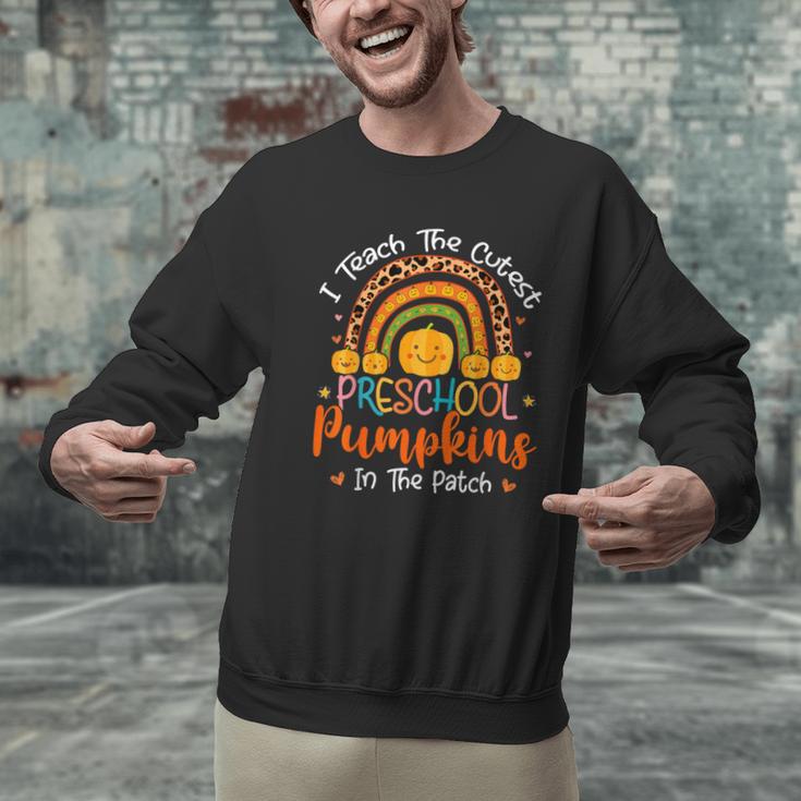 I Teach The Cutest Preschool Pumpkin Teacher Halloween For Men Women Kids Men Graphic Sweatshirt, gift for family, gift for coworker I Teach The Cutest Preschool Pumpkin Teacher Halloween For Men Women Kids Men Graphic Sweatshirt, gift for family, gift for coworker
