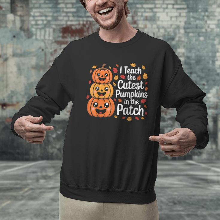 i Teach The Cutest Pumpkins In The Patch Teacher Halloween Men Graphic Sweatshirt, gift for family, gift for coworker i Teach The Cutest Pumpkins In The Patch Teacher Halloween Men Graphic Sweatshirt, gift for family, gift for coworker