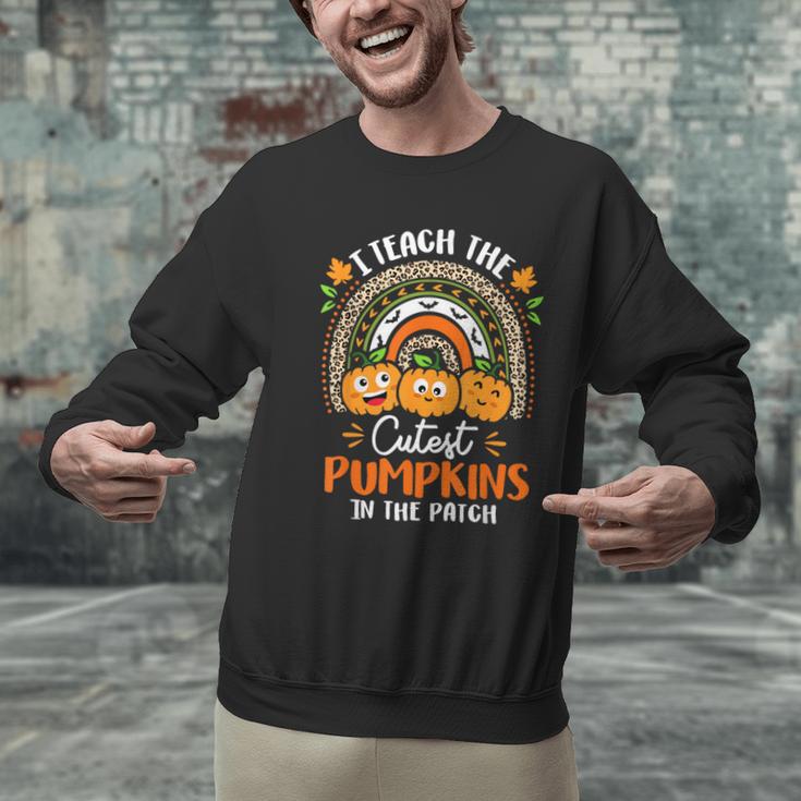 I Teach The Cutest Pumpkins In The Patch Teacher Halloween Men Graphic Sweatshirt, gift for family, gift for coworker I Teach The Cutest Pumpkins In The Patch Teacher Halloween Men Graphic Sweatshirt, gift for family, gift for coworker