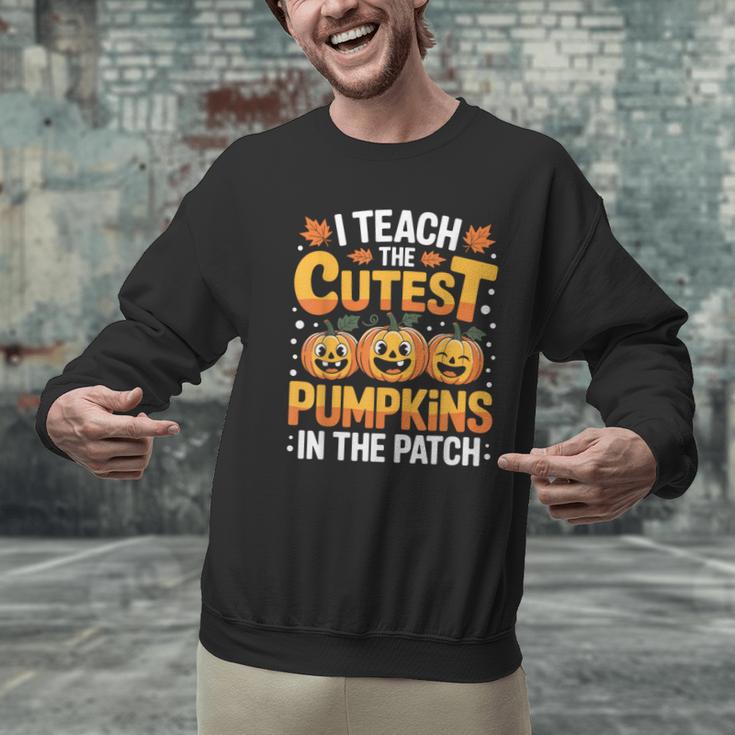 I Teach The Cutest Pumpkins Shirt Teachers Halloween Men Graphic Sweatshirt, gift for family, gift for coworker I Teach The Cutest Pumpkins Shirt Teachers Halloween Men Graphic Sweatshirt, gift for family, gift for coworker