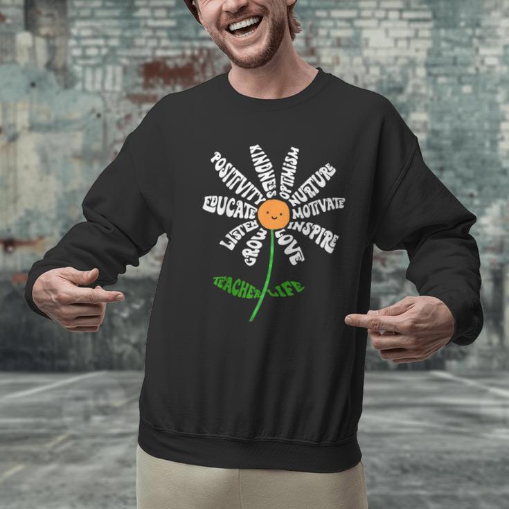 Teach Love Inspire Teachers Inspirational Flower Teachers Men Graphic Sweatshirt, gift for family, gift for coworker Teach Love Inspire Teachers Inspirational Flower Teachers Men Graphic Sweatshirt, gift for family, gift for coworker