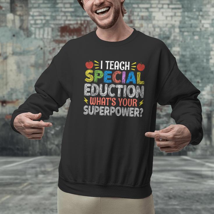 I Teach Special Education SPED Special Education Teacher For Men Women Men Graphic Sweatshirt, gift for family, gift for coworker