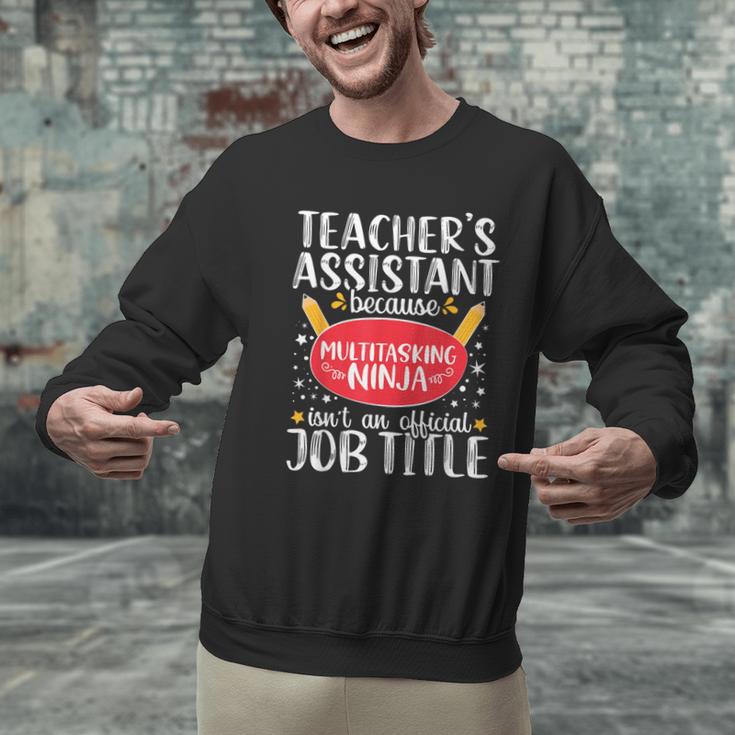 Teacher Assistant Teaching School Ninja Appreciation Men Graphic Sweatshirt, gift for family, gift for coworker Teacher Assistant Teaching School Ninja Appreciation Men Graphic Sweatshirt, gift for family, gift for coworker