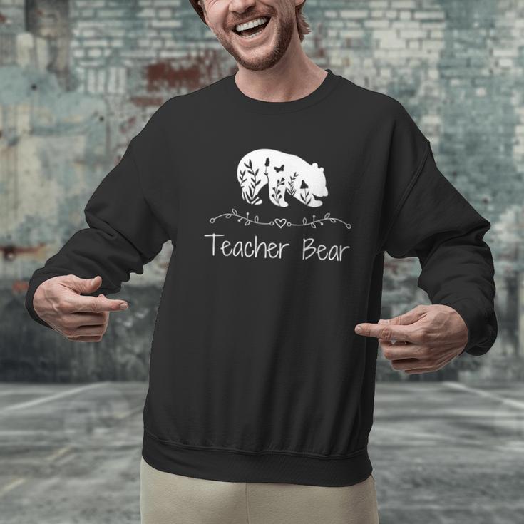 Teacher Bear For Educators Teacher Appreciation Men Graphic Sweatshirt, gift for family, gift for coworker Teacher Bear For Educators Teacher Appreciation Men Graphic Sweatshirt, gift for family, gift for coworker