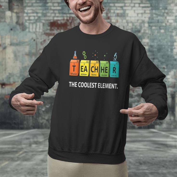 Teacher The Coolest Element Chemistry Periodic Table Science Men Graphic Sweatshirt, Science Teacher Sweatshirts, gift for family, gift for coworker Teacher The Coolest Element Chemistry Periodic Table Science Men Graphic Sweatshirt, Science Teacher Sweatshirts, gift for family, gift for coworker