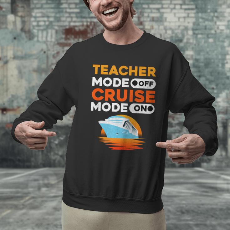 Teacher Cruise Shirt Cruise Mode Men Women Men Graphic Sweatshirt, gift for family, gift for coworker Teacher Cruise Shirt Cruise Mode Men Women Men Graphic Sweatshirt, gift for family, gift for coworker