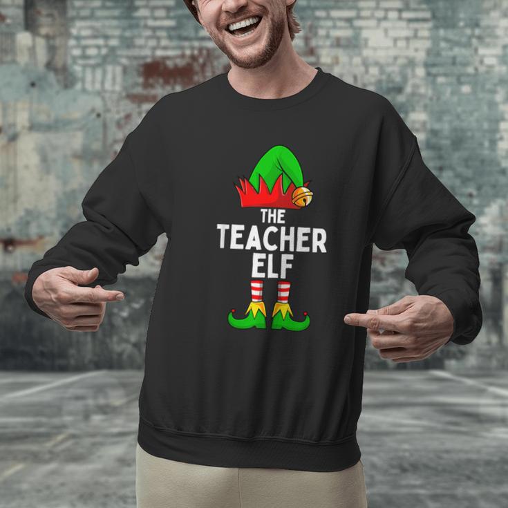 Teacher Elf Matching Family Christmas Women Men Men Graphic Sweatshirt, gift for family, gift for coworker Teacher Elf Matching Family Christmas Women Men Men Graphic Sweatshirt, gift for family, gift for coworker