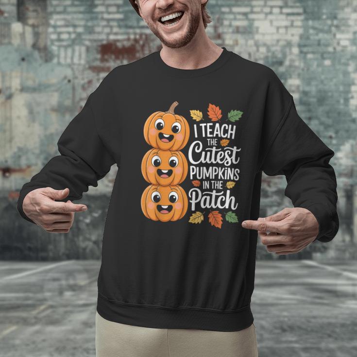 Teacher Halloween Tshirts I Teach The Cutest Pumpkins Men Graphic Sweatshirt, gift for family, gift for coworker Teacher Halloween Tshirts I Teach The Cutest Pumpkins Men Graphic Sweatshirt, gift for family, gift for coworker