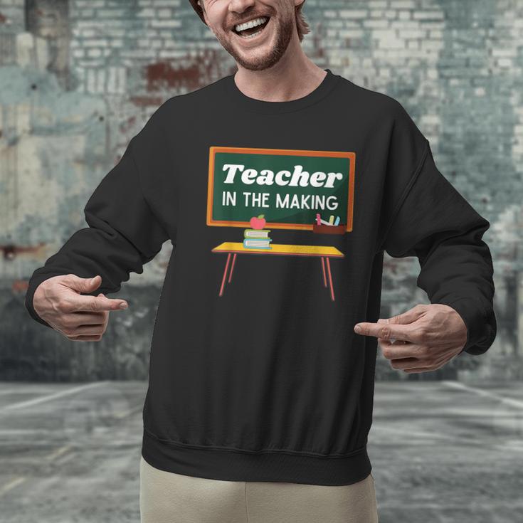 Teacher In The Making Future Teacher Kids Back To School Men Graphic Sweatshirt, Future Teacher Sweatshirts, gift for family, gift for coworker Teacher In The Making Future Teacher Kids Back To School Men Graphic Sweatshirt, Future Teacher Sweatshirts, gift for family, gift for coworker