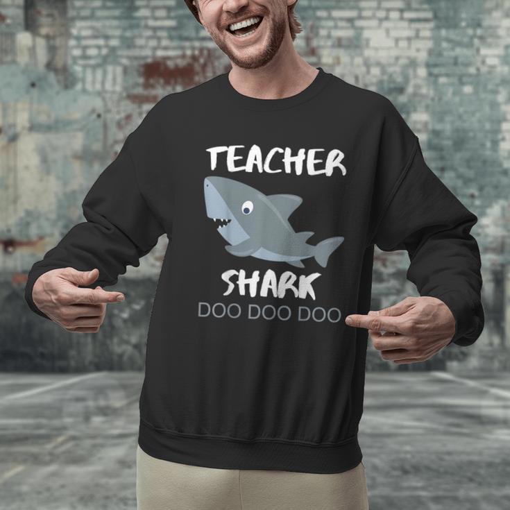 Teacher Shark Shirt Christmas Idea For Him Her Men Graphic Sweatshirt, gift for family, gift for coworker Teacher Shark Shirt Christmas Idea For Him Her Men Graphic Sweatshirt, gift for family, gift for coworker