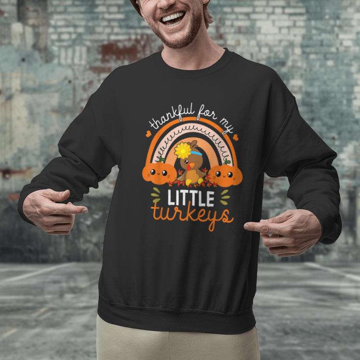 Teacher Thanksgiving Shirt Thankful For My Little Turkeys Men Graphic Sweatshirt, gift for family, gift for coworker Teacher Thanksgiving Shirt Thankful For My Little Turkeys Men Graphic Sweatshirt, gift for family, gift for coworker