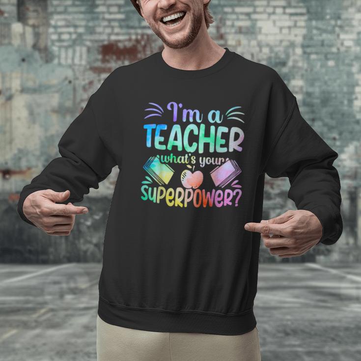 Im A Teacher Whats Your Superpower Teaching Professional Men Graphic Sweatshirt, gift for family, gift for coworker Im A Teacher Whats Your Superpower Teaching Professional Men Graphic Sweatshirt, gift for family, gift for coworker