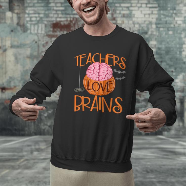 Teachers Love Brains Halloween T-Shirt For Men Women Men Graphic Sweatshirt, gift for family, gift for coworker Teachers Love Brains Halloween T-Shirt For Men Women Men Graphic Sweatshirt, gift for family, gift for coworker