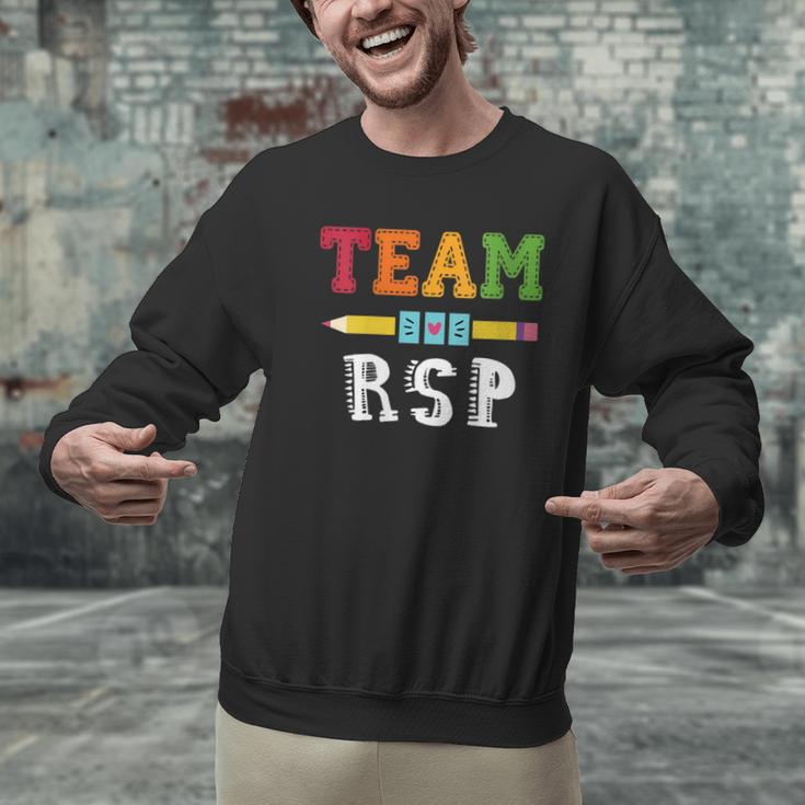 Team RSP RSP Teacher Kindergarten Teacher Men Graphic Sweatshirt, gift for family, gift for coworker
