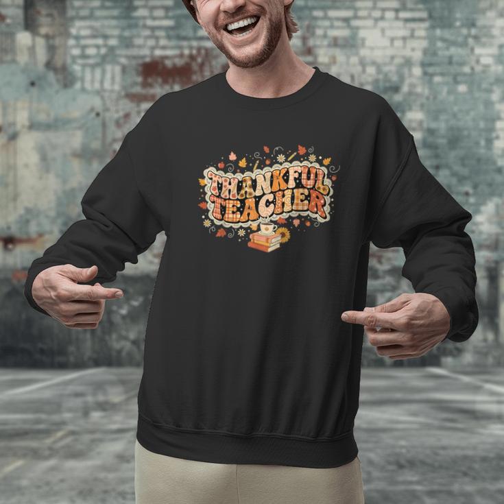 Thankful Teacher Shirts For Women Teach Thanksgiving Teacher Men Graphic Sweatshirt, gift for family, gift for coworker Thankful Teacher Shirts For Women Teach Thanksgiving Teacher Men Graphic Sweatshirt, gift for family, gift for coworker