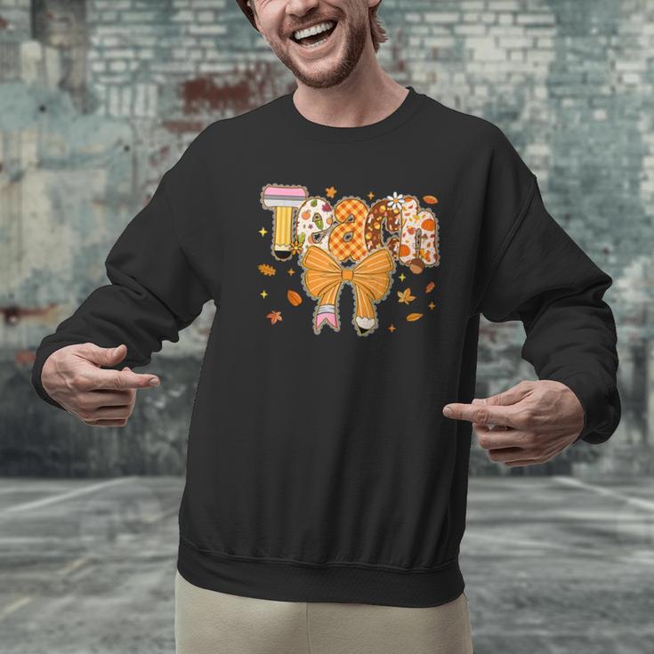 Thanksgiving Teacher Pencil Bow One Thankful Teacher Fall Men Graphic Sweatshirt, gift for family, gift for coworker Thanksgiving Teacher Pencil Bow One Thankful Teacher Fall Men Graphic Sweatshirt, gift for family, gift for coworker