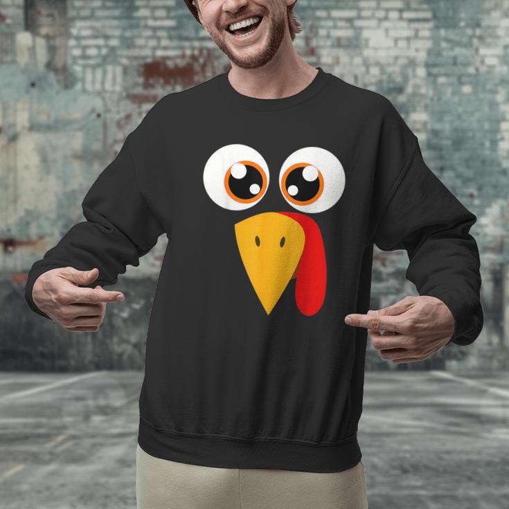 Turkey Face Halloween Costume Thanksgiving Teacher Nurse Men Graphic Sweatshirt, gift for family, gift for coworker Turkey Face Halloween Costume Thanksgiving Teacher Nurse Men Graphic Sweatshirt, gift for family, gift for coworker