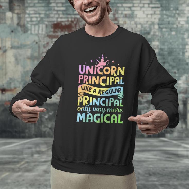 Unicorn Principal Back To School Teacher Appreciation Men Graphic Sweatshirt, gift for family, gift for coworker Unicorn Principal Back To School Teacher Appreciation Men Graphic Sweatshirt, gift for family, gift for coworker