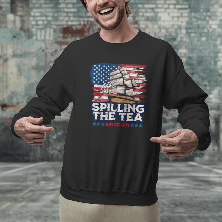 US History Teacher Boston Spilling The Tea Since 1773 Men Graphic Sweatshirt, History Teacher Sweatshirts, gift for family, gift for coworker US History Teacher Boston Spilling The Tea Since 1773 Men Graphic Sweatshirt, History Teacher Sweatshirts, gift for family, gift for coworker