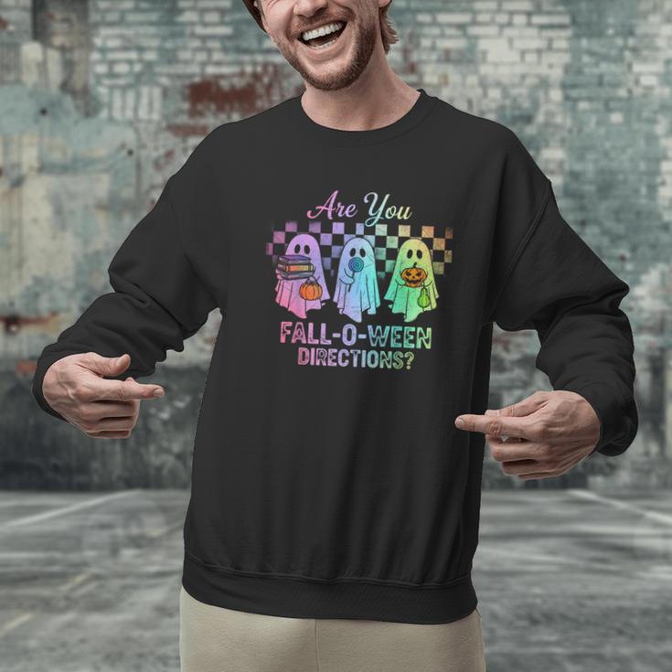 Vintage Are You Fall O Ween Directions Teacher Halloween Men Graphic Sweatshirt, gift for family, gift for coworker Vintage Are You Fall O Ween Directions Teacher Halloween Men Graphic Sweatshirt, gift for family, gift for coworker