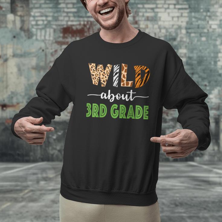Wild About 3rd Grade Teacher Student Third Grade Zoo Safari Men Women Girls Kids Men Graphic Sweatshirt, gift for family, gift for coworker Wild About 3rd Grade Teacher Student Third Grade Zoo Safari Men Women Girls Kids Men Graphic Sweatshirt, gift for family, gift for coworker