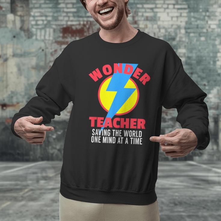 Wonder Teacher Costume Shirt Teacher Halloween Costume Tee Men Graphic Sweatshirt, gift for family, gift for coworker Wonder Teacher Costume Shirt Teacher Halloween Costume Tee Men Graphic Sweatshirt, gift for family, gift for coworker