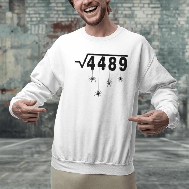 67 Meme Math Teacher 6 7 Halloween Spiders Square Root 4489 Men Graphic Sweatshirt, gift for family, gift for coworker 67 Meme Math Teacher 6 7 Halloween Spiders Square Root 4489 Men Graphic Sweatshirt, gift for family, gift for coworker