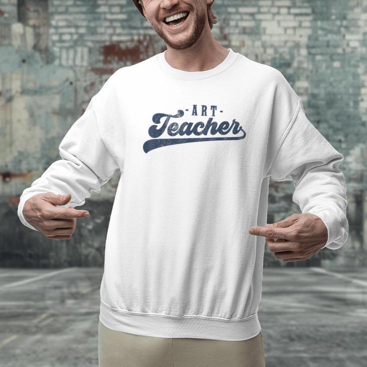 Art Teacher Men Women Cute Vintage Graphic Art Teacher Men Graphic Sweatshirt, gift for family, gift for coworker Art Teacher Men Women Cute Vintage Graphic Art Teacher Men Graphic Sweatshirt, gift for family, gift for coworker