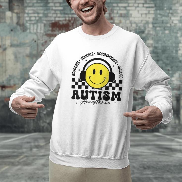 Autism Awareness Acceptance Special Education Teacher Kids Men Graphic Sweatshirt, gift for family, gift for coworker