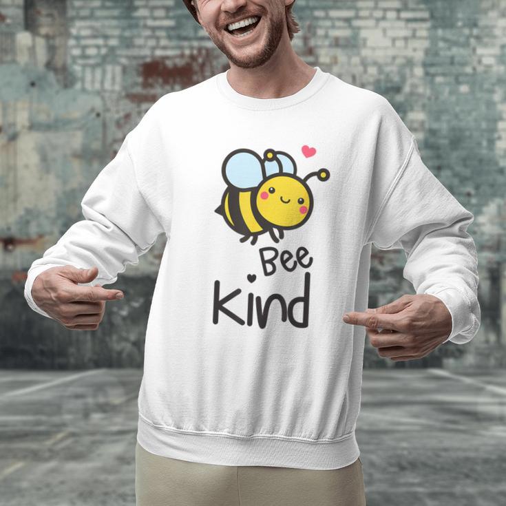 Bee Kind Bumble Bee Anti Bullying Teacher Kindness Matters Men Graphic Sweatshirt, gift for family, gift for coworker