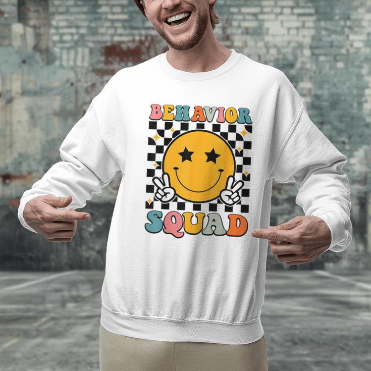 Behavior Squad Specialist Analyst Behavior Teacher Retro Men Graphic Sweatshirt, gift for family, gift for coworker Behavior Squad Specialist Analyst Behavior Teacher Retro Men Graphic Sweatshirt, gift for family, gift for coworker