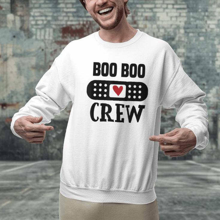 Boo Boo Crew First Aid School Nurse Day Care Teacher Men Graphic Sweatshirt, gift for family, gift for coworker