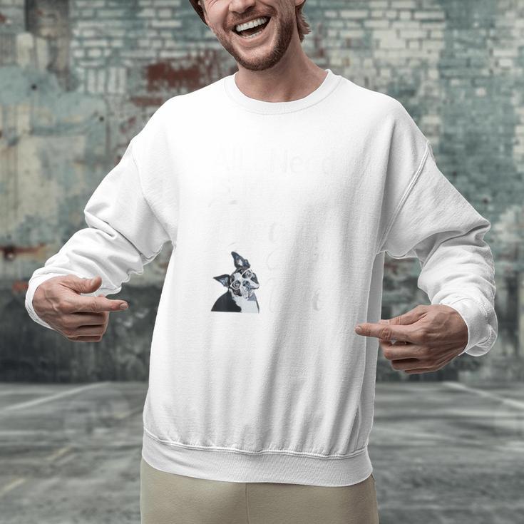 Boston Terrier Reading Books Love My Dog Men Women Kids T-Shirt Men Graphic Sweatshirt, gift for family, gift for coworker