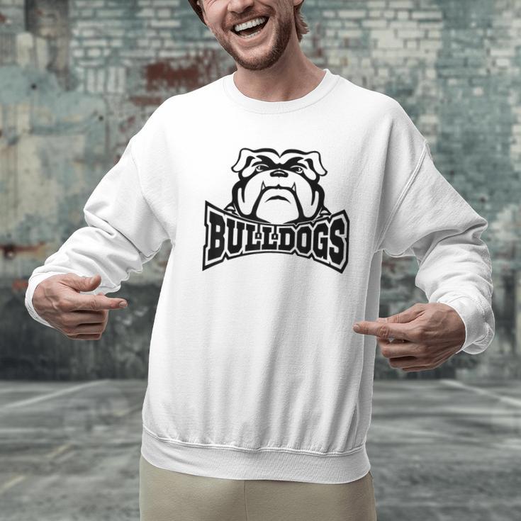 Bulldogs Teacher Student School Sports Fan Team Spirit Men Graphic Sweatshirt, gift for family, gift for coworker