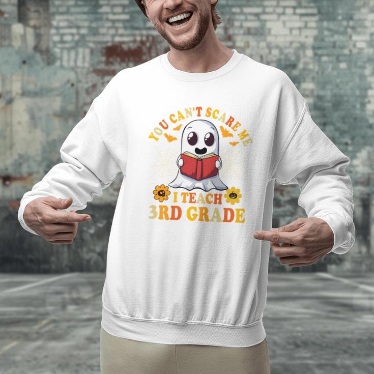 You Cant Scare Me I Teach 3rd Grade Teacher Halloween Men Graphic Sweatshirt, gift for family, gift for coworker You Cant Scare Me I Teach 3rd Grade Teacher Halloween Men Graphic Sweatshirt, gift for family, gift for coworker