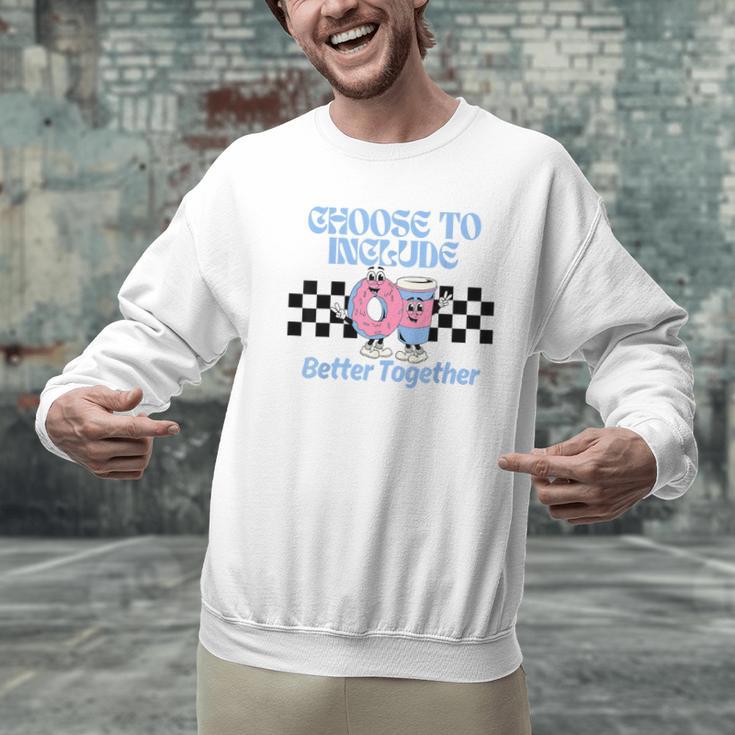 Choose To Include Special Education Teacher Autism Awareness Men Graphic Sweatshirt, gift for family, gift for coworker